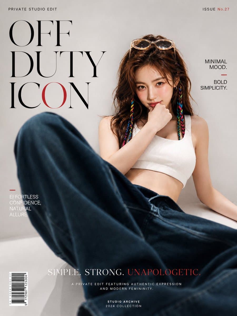 Off Duty Fashion Magazine Cover