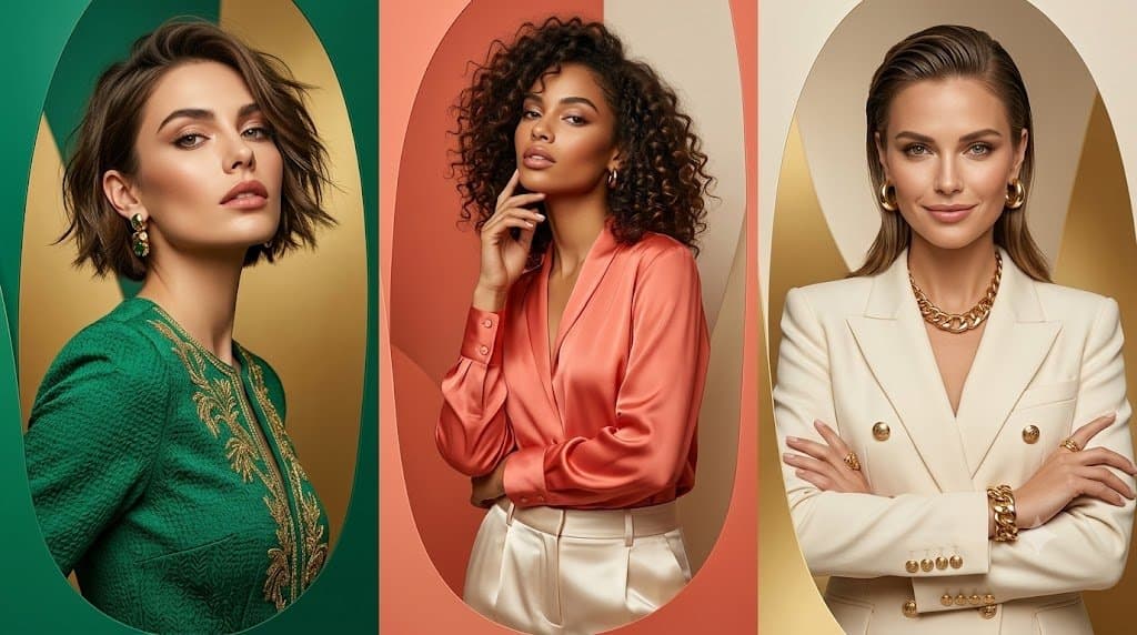 Luxury Fashion Triptych