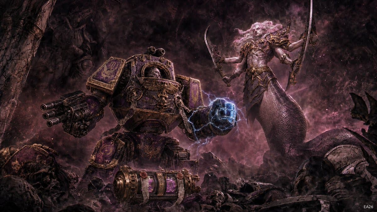 Warhammer Scene: Rylanor vs Fulgrim