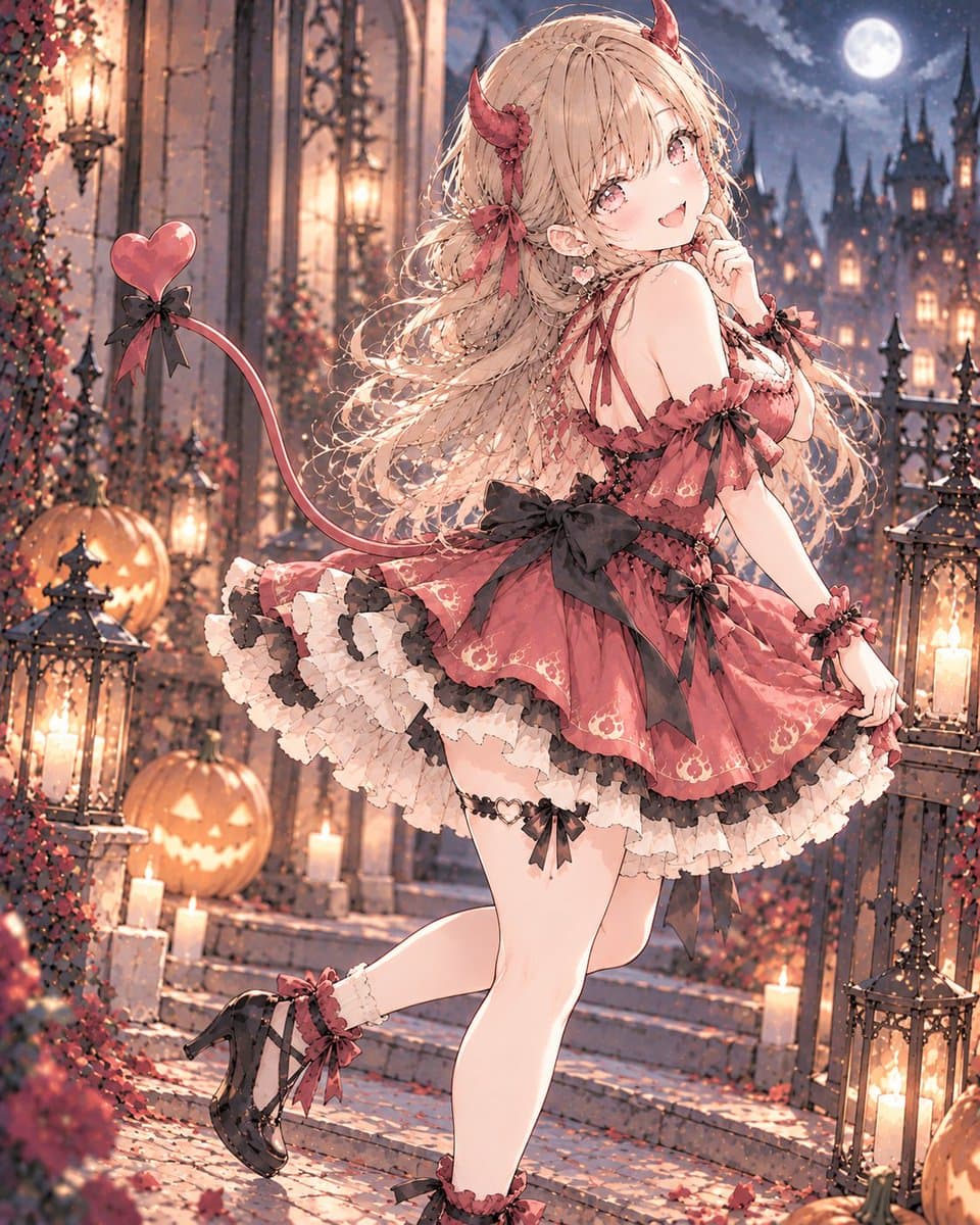 Halloween Devil Dress Character