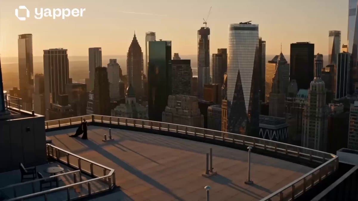 Rooftop Sunset Fashion Film Prompt