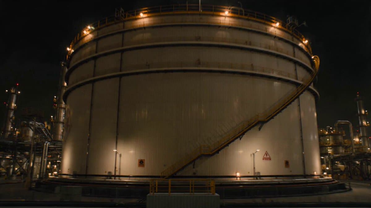 Kaiju Oil Tank Explosion