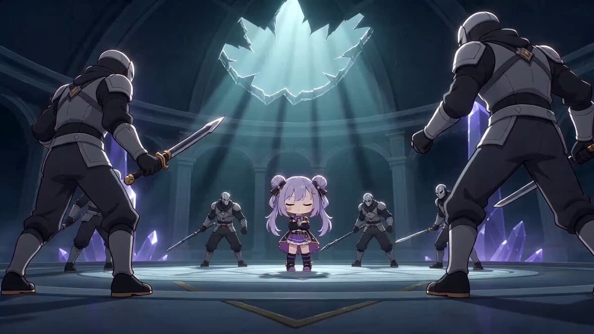 Cinematic Anime Multi-Attack Sequence