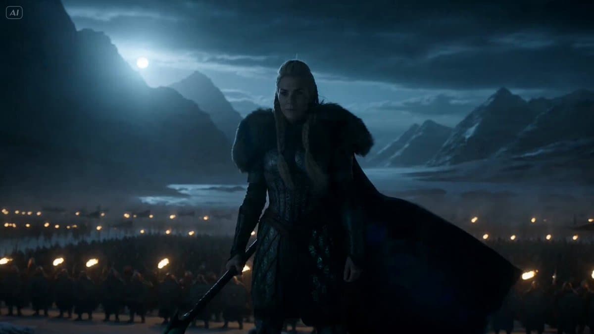 Cinematic Viking Fantasy Battle Sequence