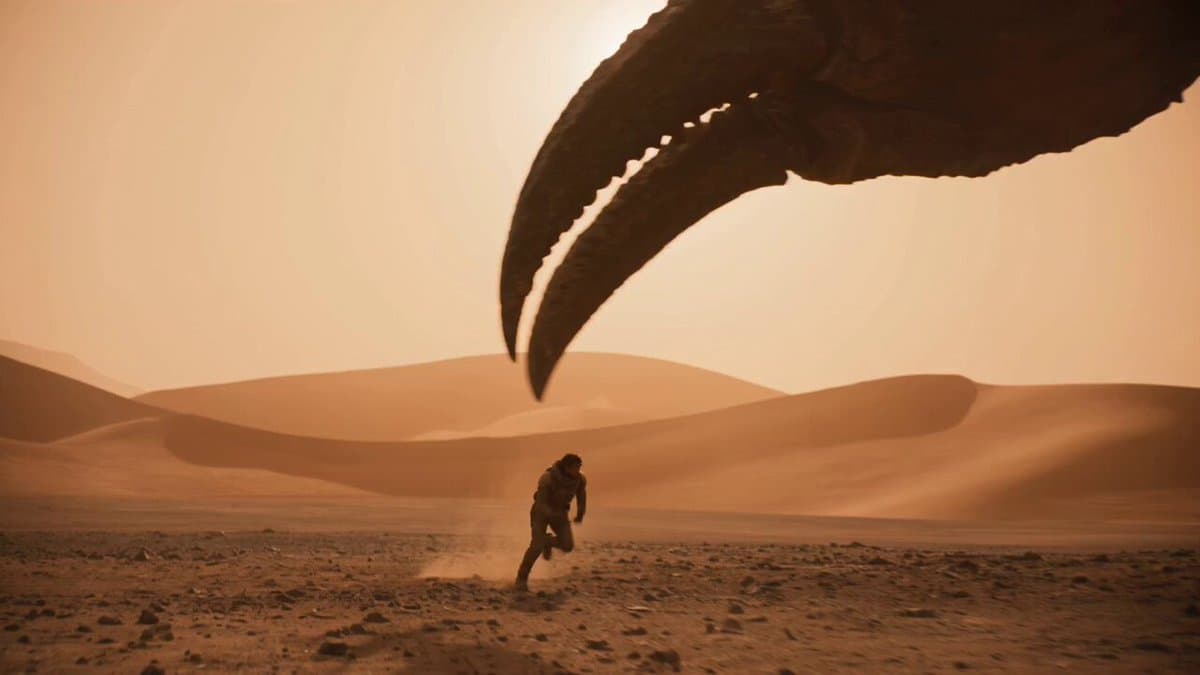 Dune Inspired Desert Scorpion Kaiju Battle