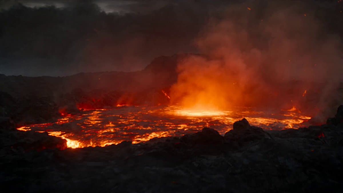 Samurai vs Obsidian Fire Dragon