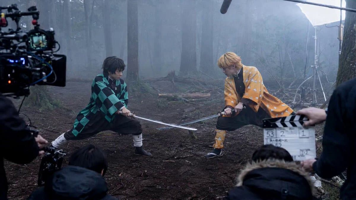 Demon Slayer Live Action Duel BTS