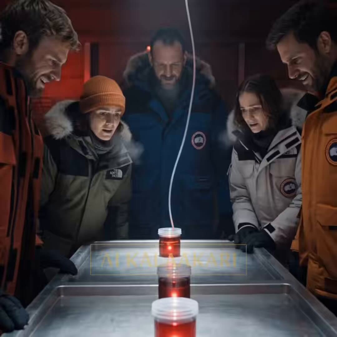 Antarctic Research Station Blood Test Horror