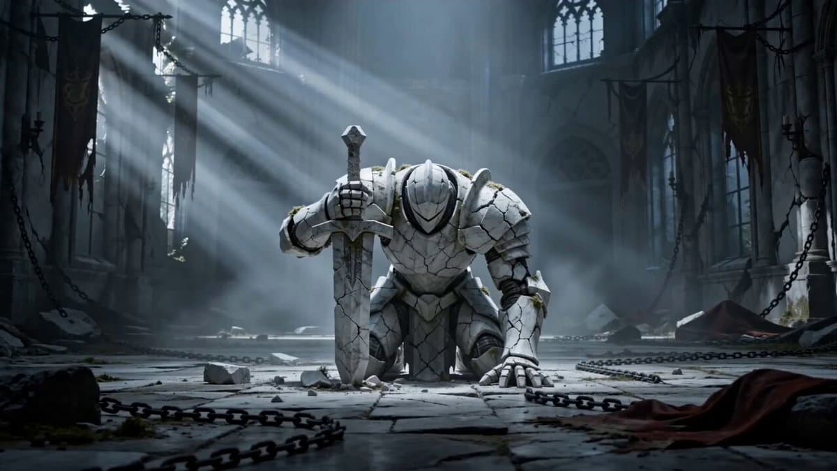 Awakening Marble Knight Prompt