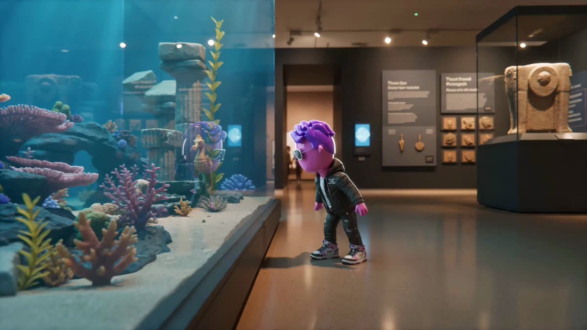 Living Museum Diorama Underwater Cinematic
