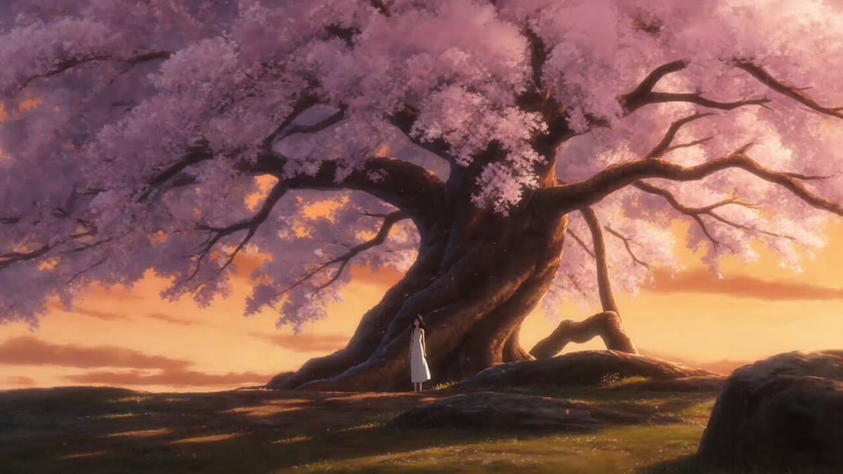 Cherry Blossom Anime Transformation