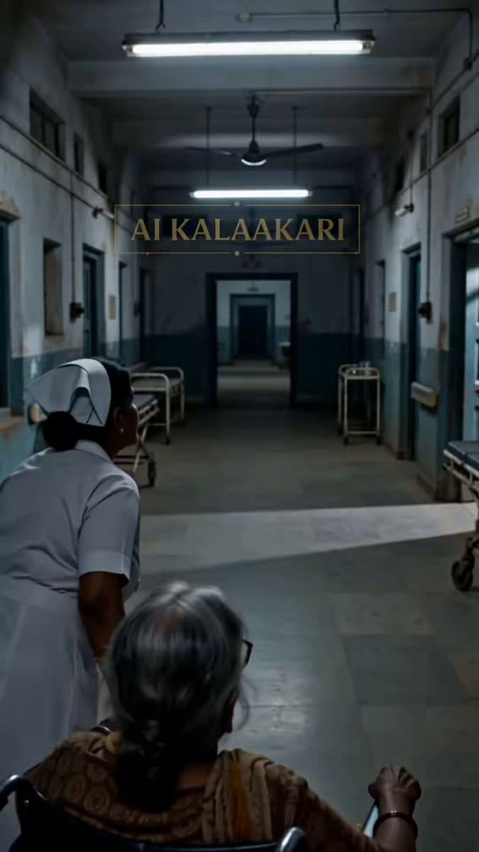 Hospital Corridor Creature Horror