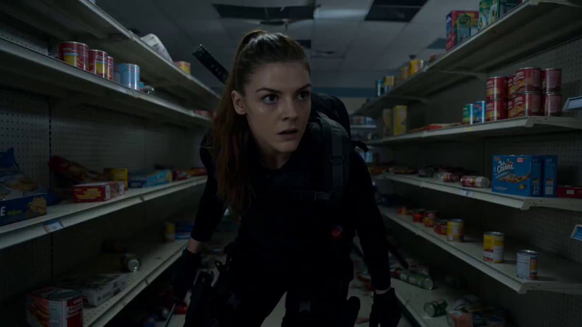 Zombie Hunter Supermarket Scene