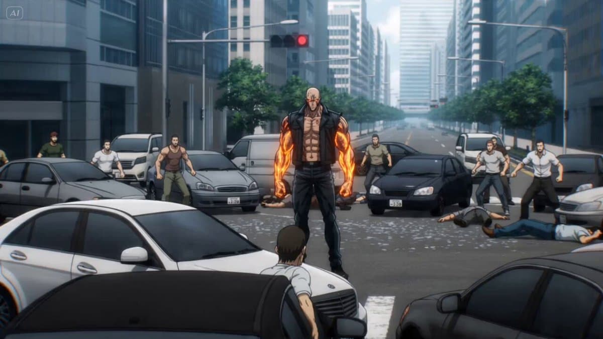 Anime Martial Artist Street Fight