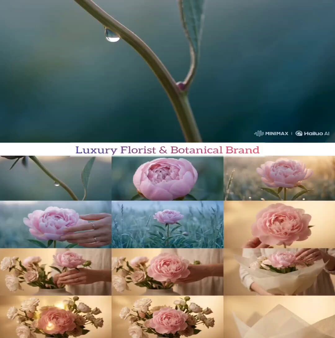 Luxury Botanical Storyboard Animation