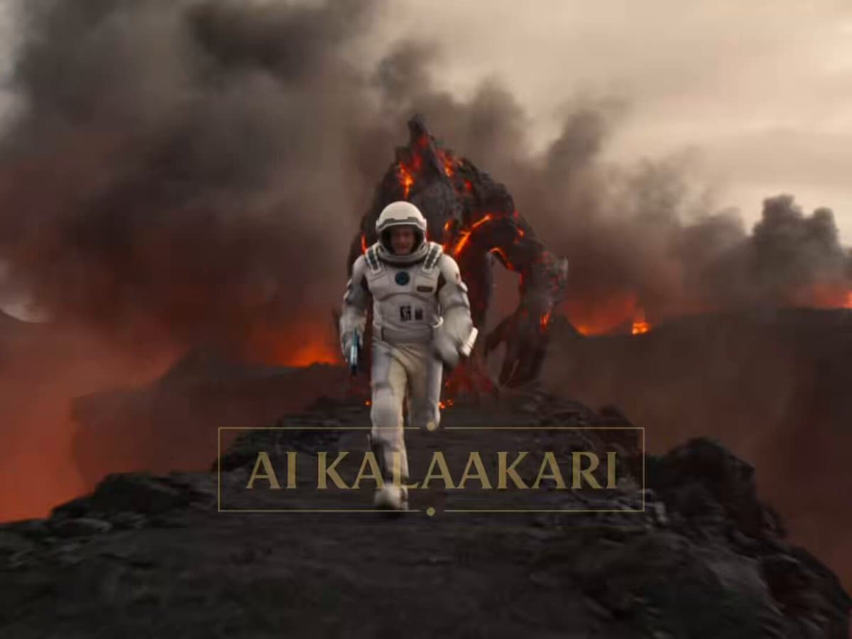 The Lava Beast Duel Video Prompt