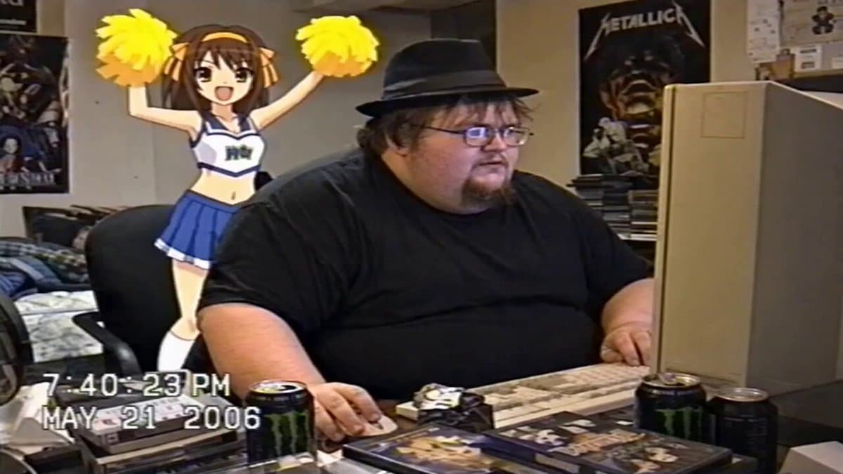 Nostalgic 2010s VHS Anime Cheerleader Meme