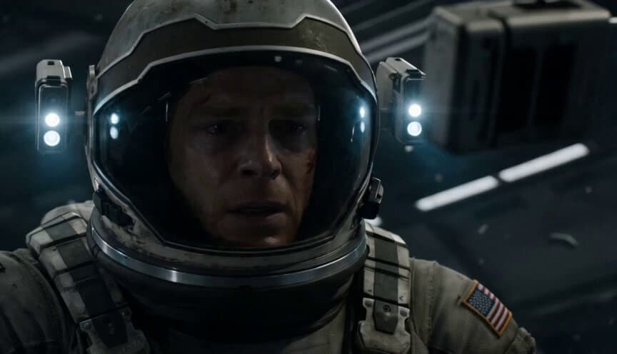 Astronaut Cosmic Horror Space Scene