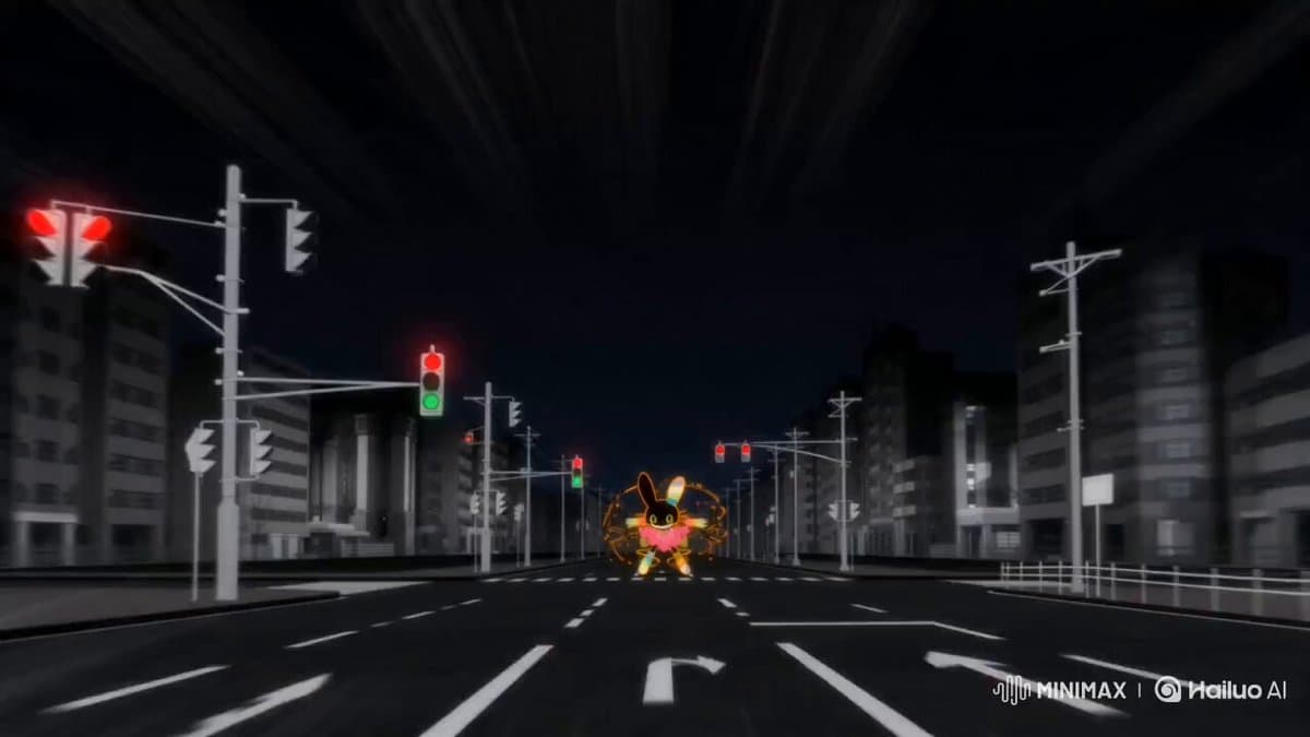 Epic Laboratory Anime Battle Scene