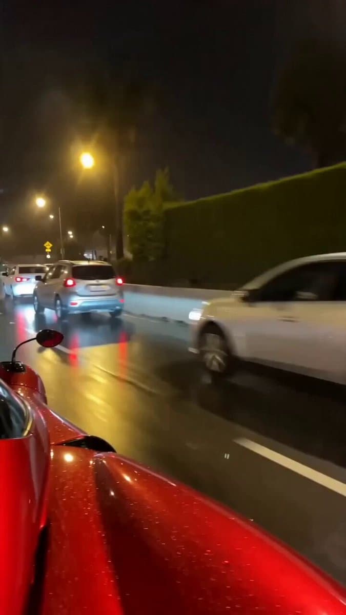 Hyper-Realistic Pagani Huayra Night Drift