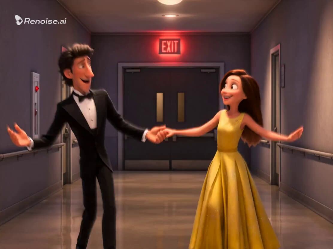 Pixar-style Dancing Couple