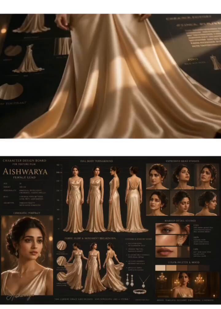 Luxury Character Design Board Animation