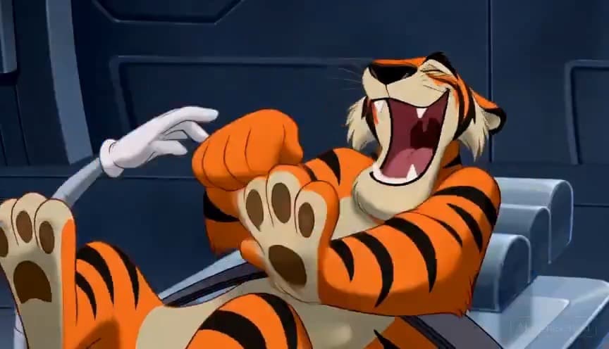 Classic 90s Disney Style Tiger Animation