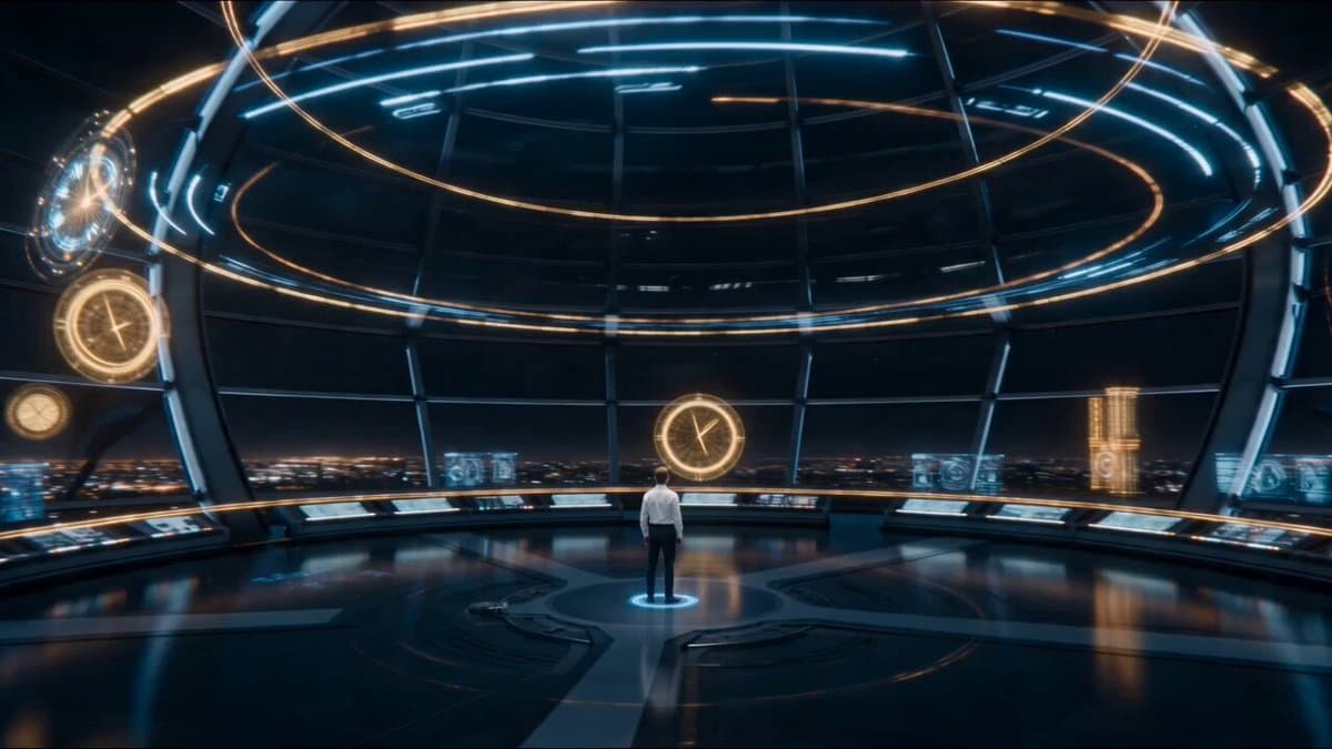 Temporal Chamber Sci-Fi Transformation
