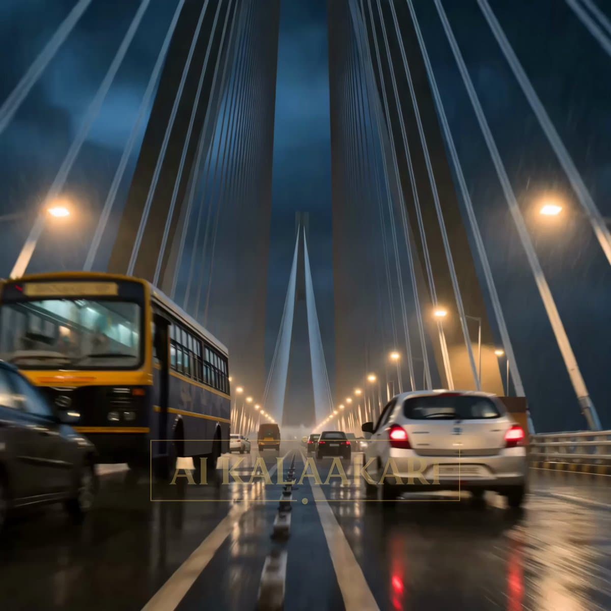 Kaiju Attack on Mumbai Sea Link