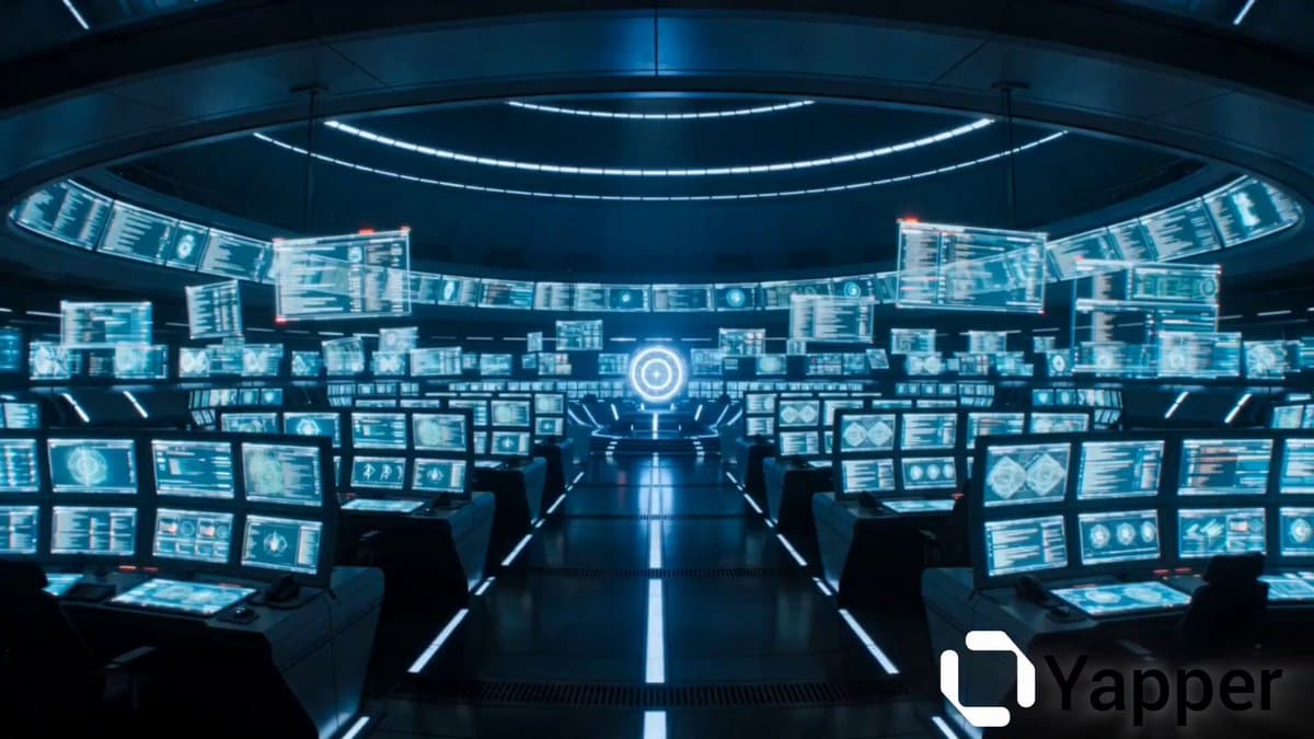 Cyberpunk AI Command Center