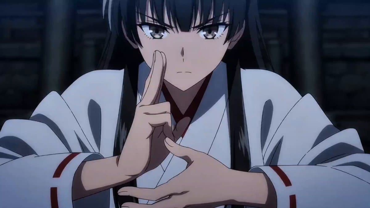 Anime Shrine Maiden Transformation Sakuga