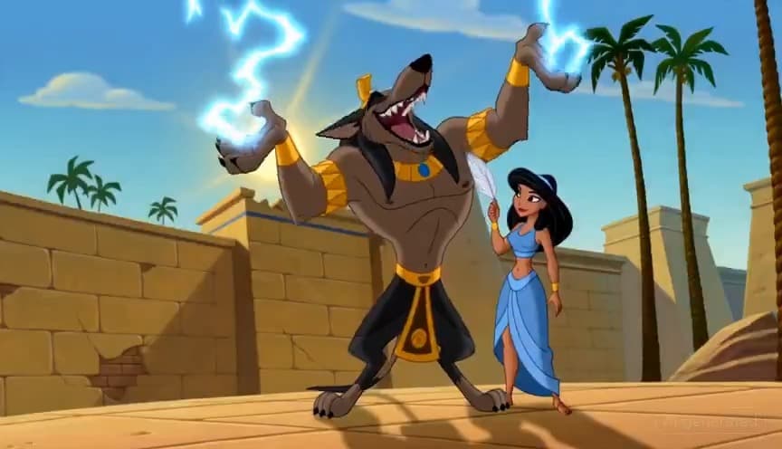90s Disney Style Anubis Animation