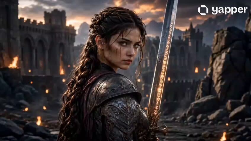 Fantasy Female Warrior Journey