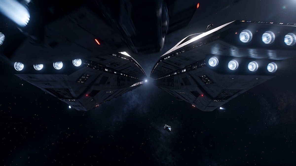 Space Warship Battle