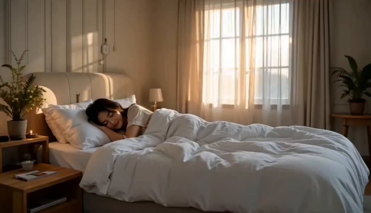 Cinematic Morning Routine Bedroom