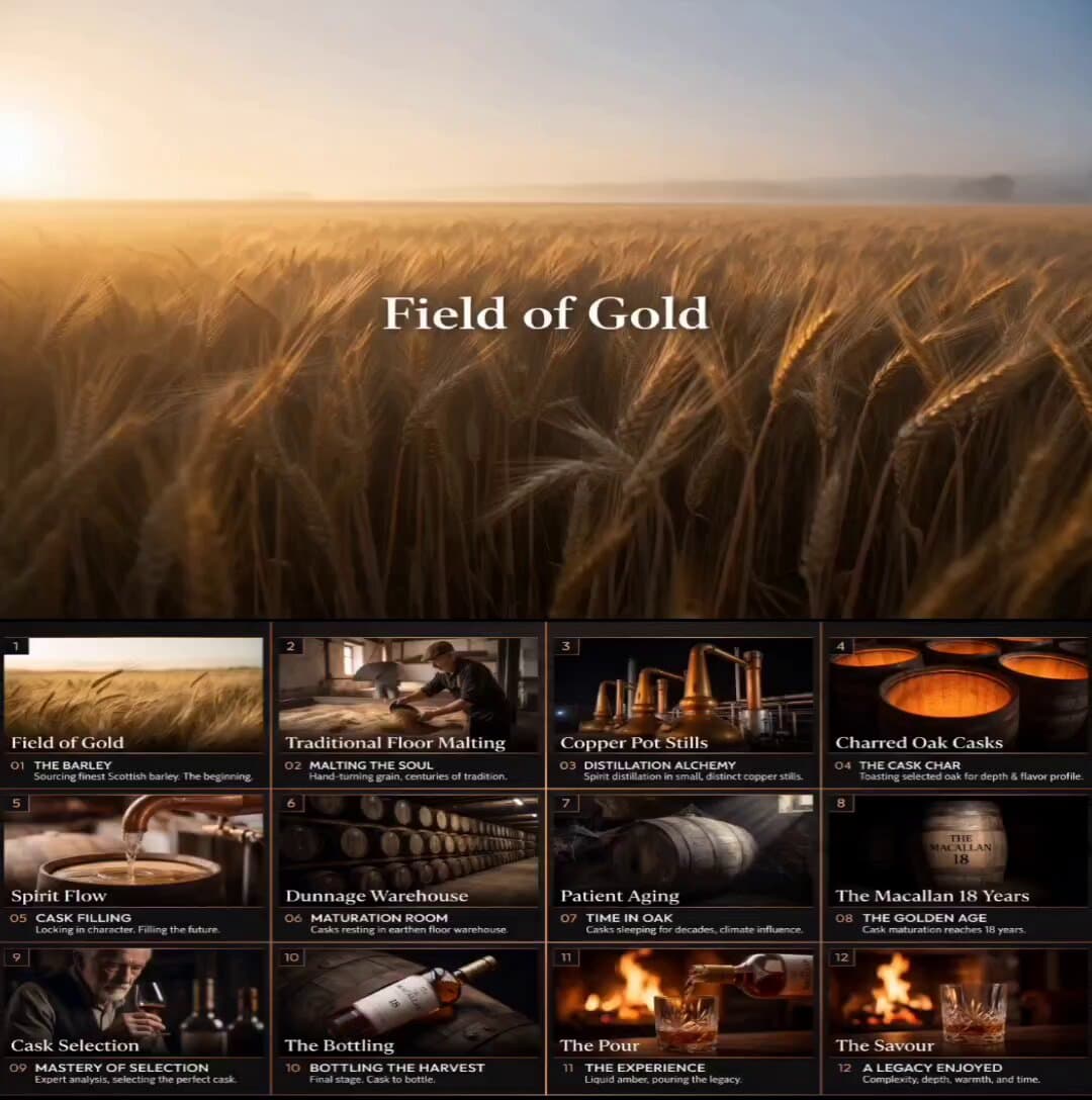 Luxury Whisky Storyboard Animation