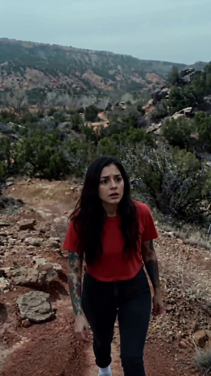 Ghostly Presence in High Desert