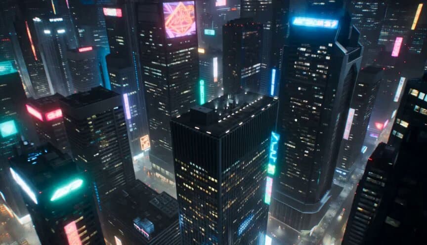 The Gravity Heist Sci-Fi Sequence