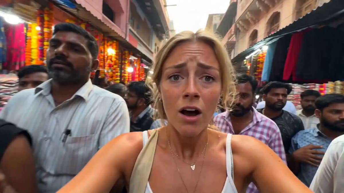 Energetic India Travel Vlog Sequence