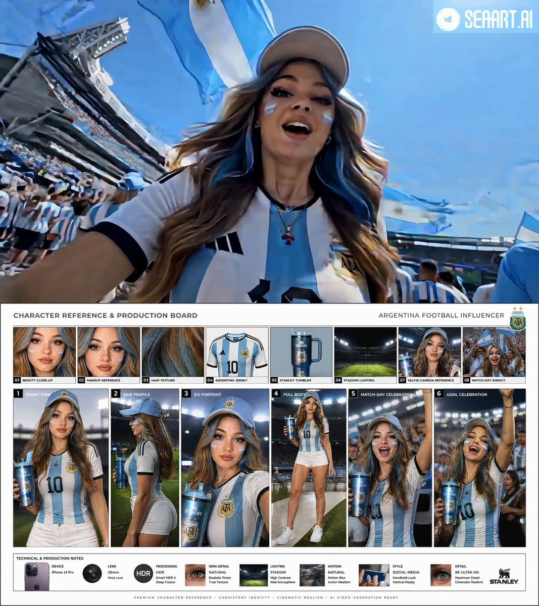 Cinematic Football Vlog Influencer Video