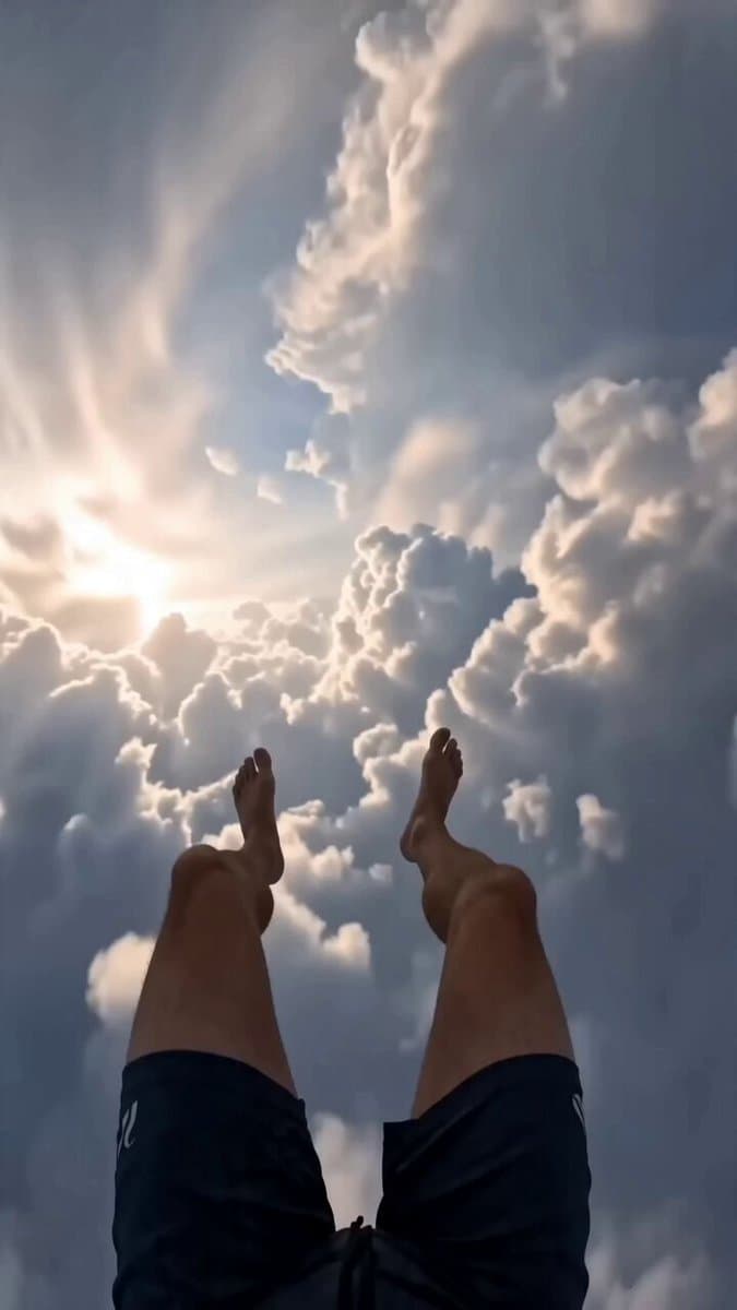 Cinematic Viral Waterslide Dream Sequence