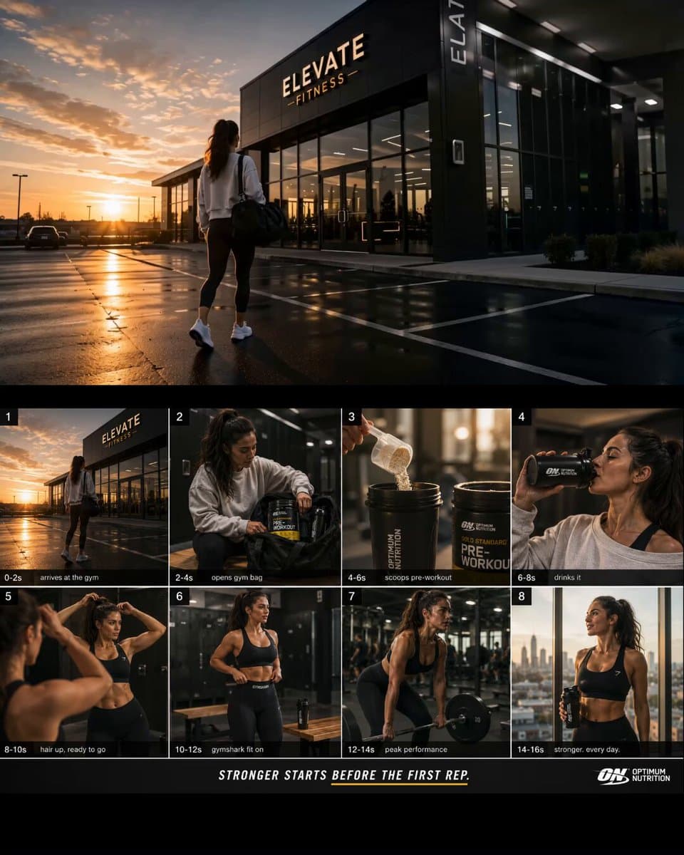 Premium Fitness Documentary Style