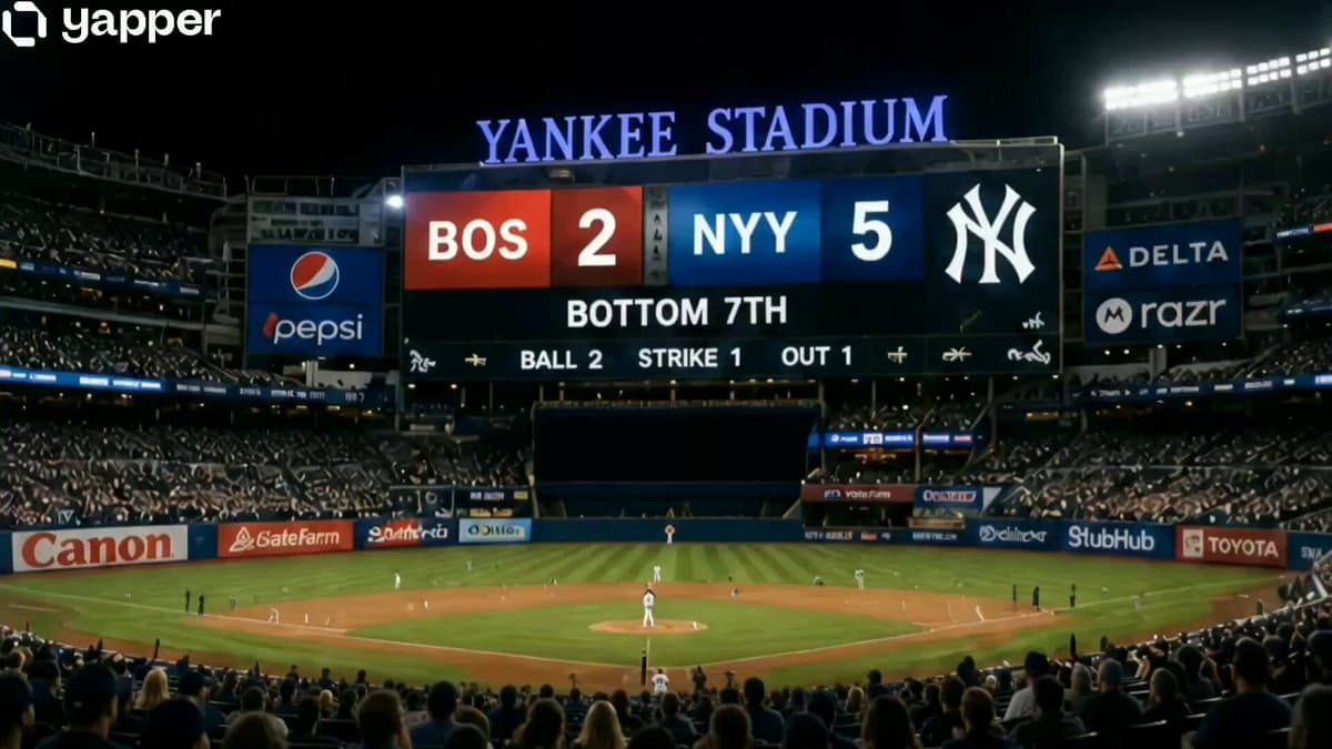 Tabby Cat Yankees Fan