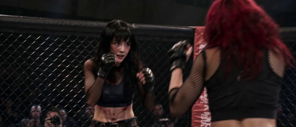 Cinematic MMA Combat Scene