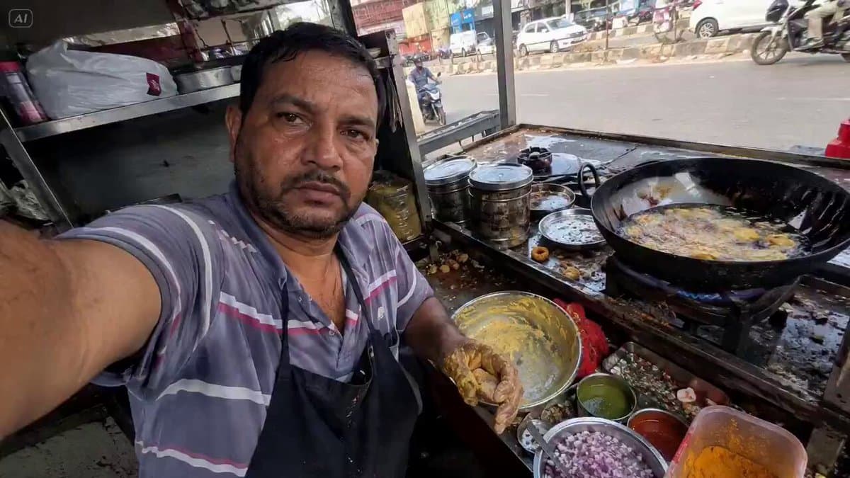 Indian Street Food Cinematic Montage