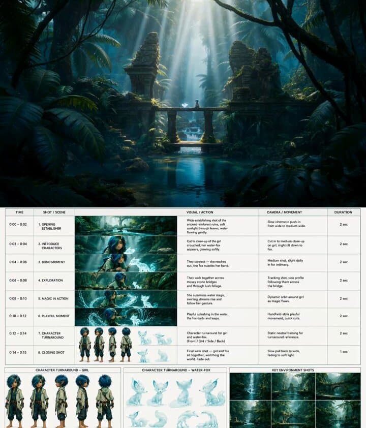 Fantasy Animation Jungle Adventure