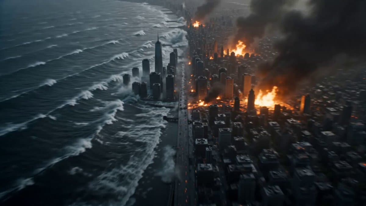 Cinematic Apocalypse Fantasy VFX Prompt