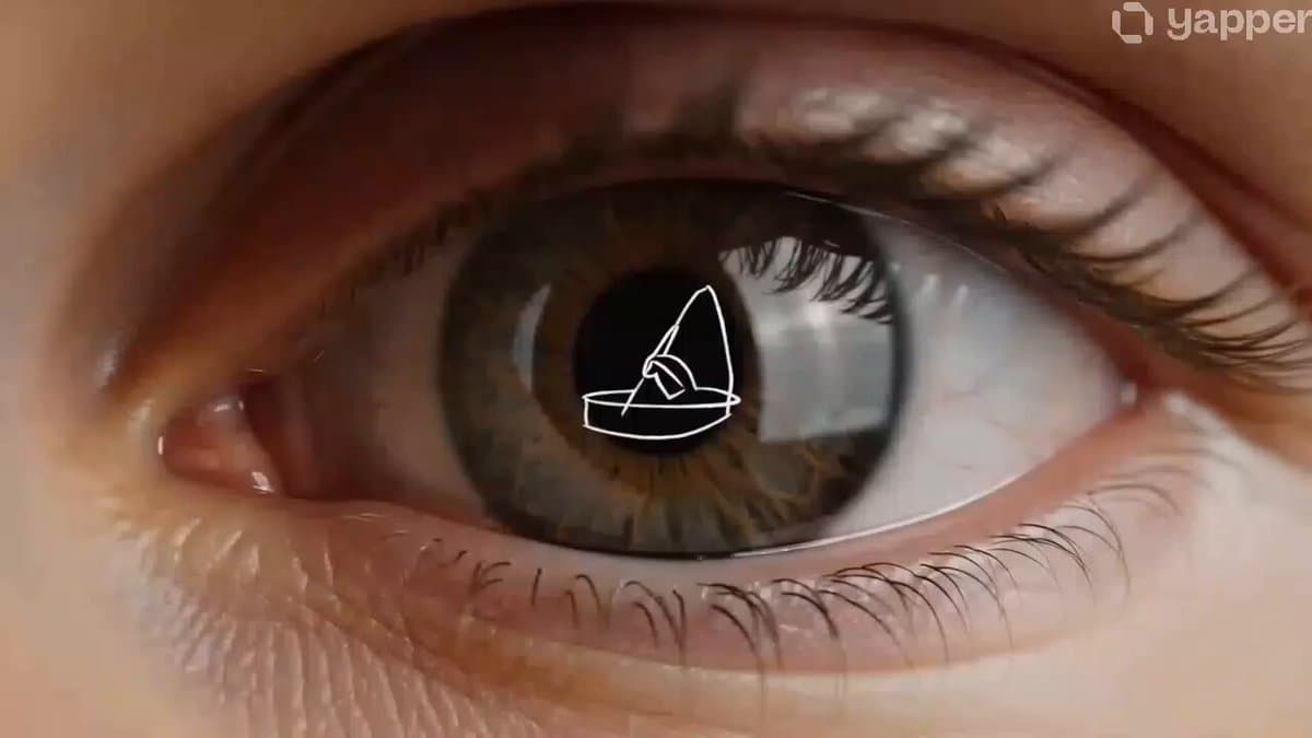 Product Evolution Eye Reflection
