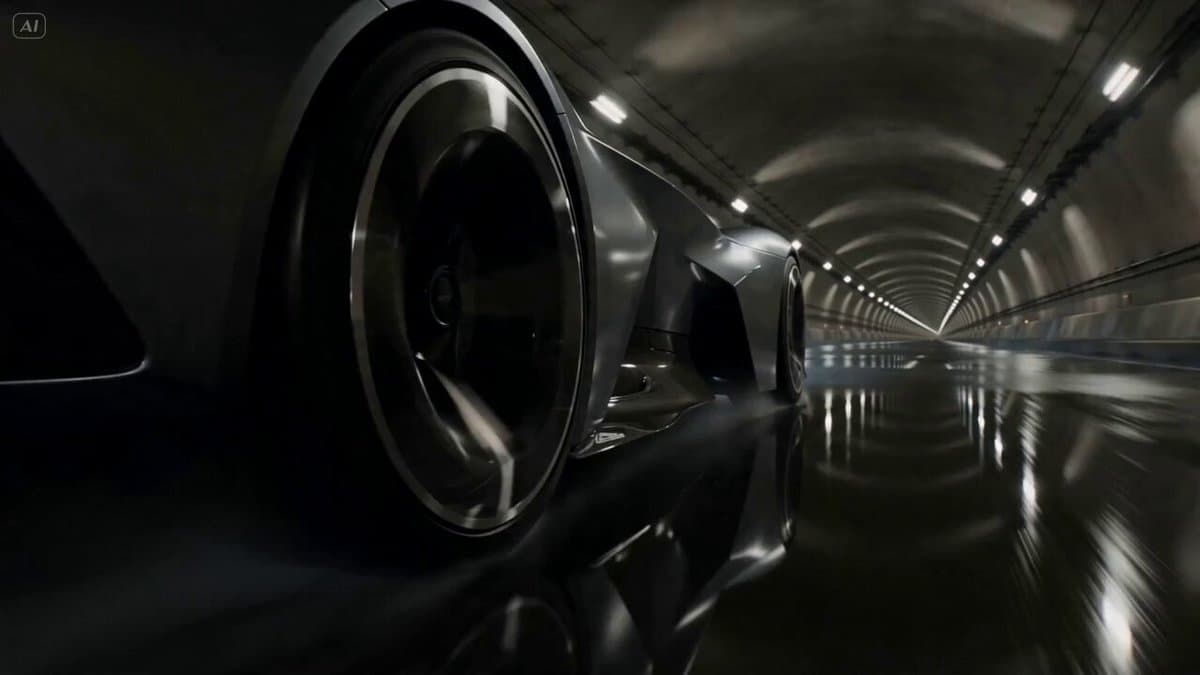 Hypercar Transformation VFX