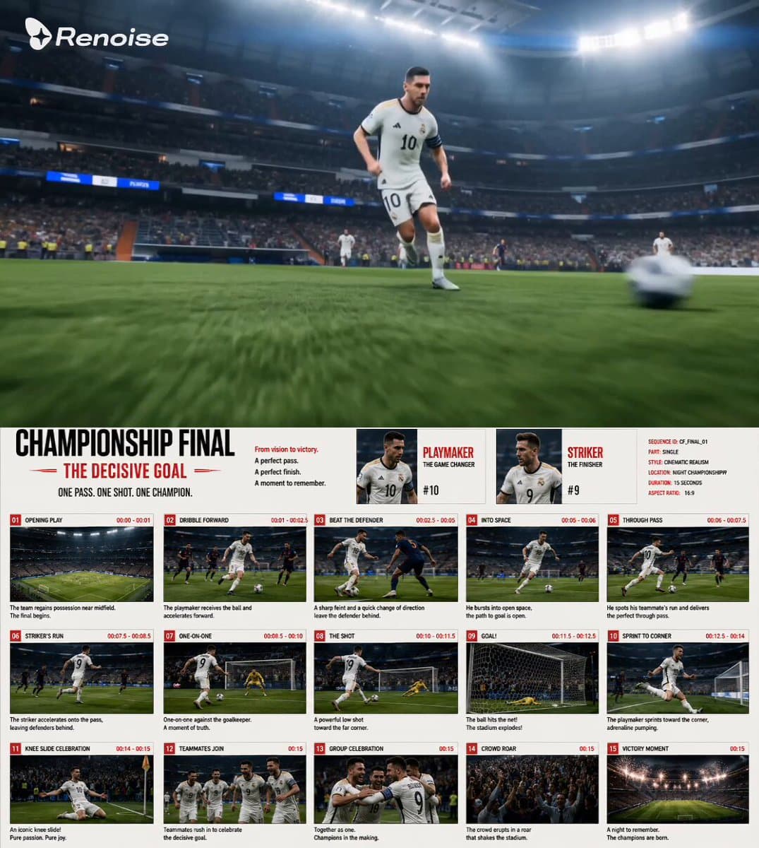 Realistic Football Cinematic